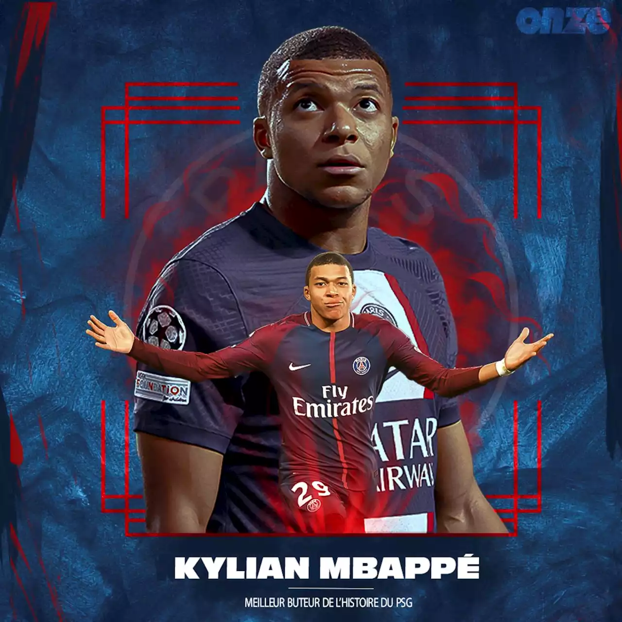 🚨 PSG : Kylian Mbappé devient le meilleur buteur de l'histoire du club !