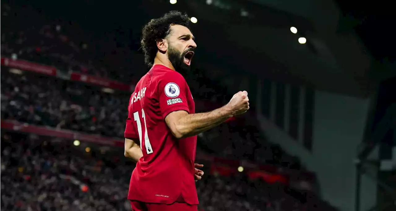 Liverpool : double buteur face à United, Salah marque l'histoire des Reds en Premier League !