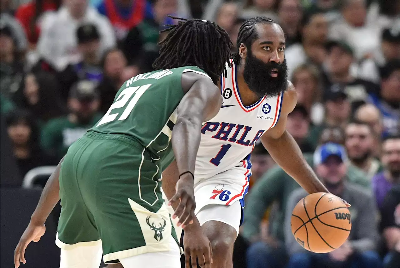 James Harden, 76ers end Bucks’ winning streak at 16