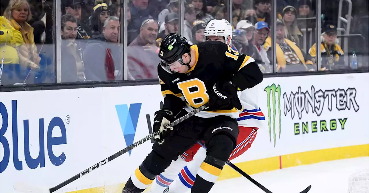 NHL roundup: Bruins bounce Rangers for 10th straight win