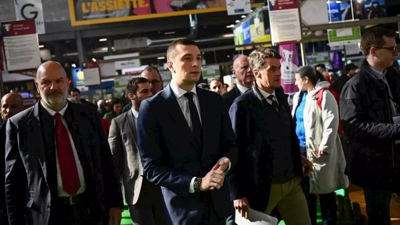 France: Jordan Bardella en visite «marathon» de deux jours au salon de l'Agriculture