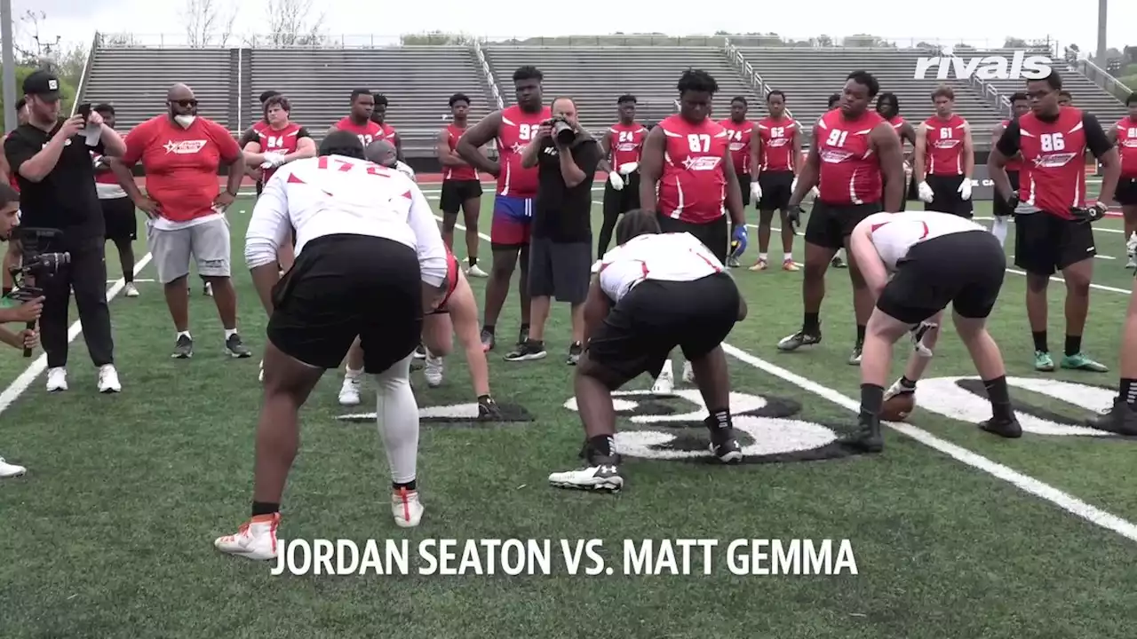 Rivals.com - Rivals100 OL Jordan Seaton makes his first cuts