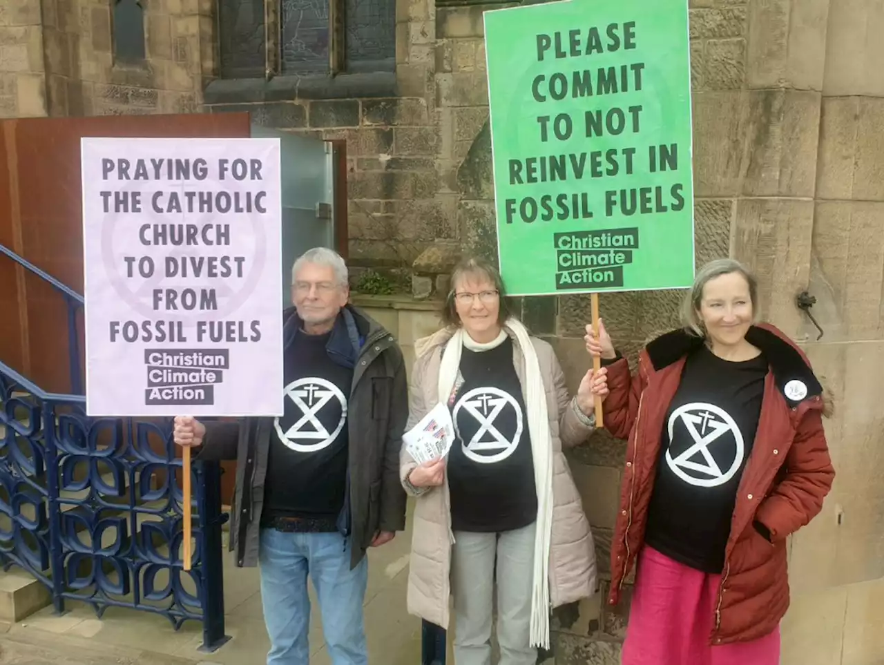 Shrewsbury campaigners join national protests over fossil fuel investments