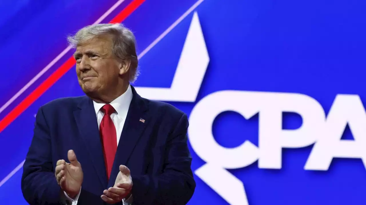 'Open border zealots': Trump takes aim at fellow republicans at CPAC