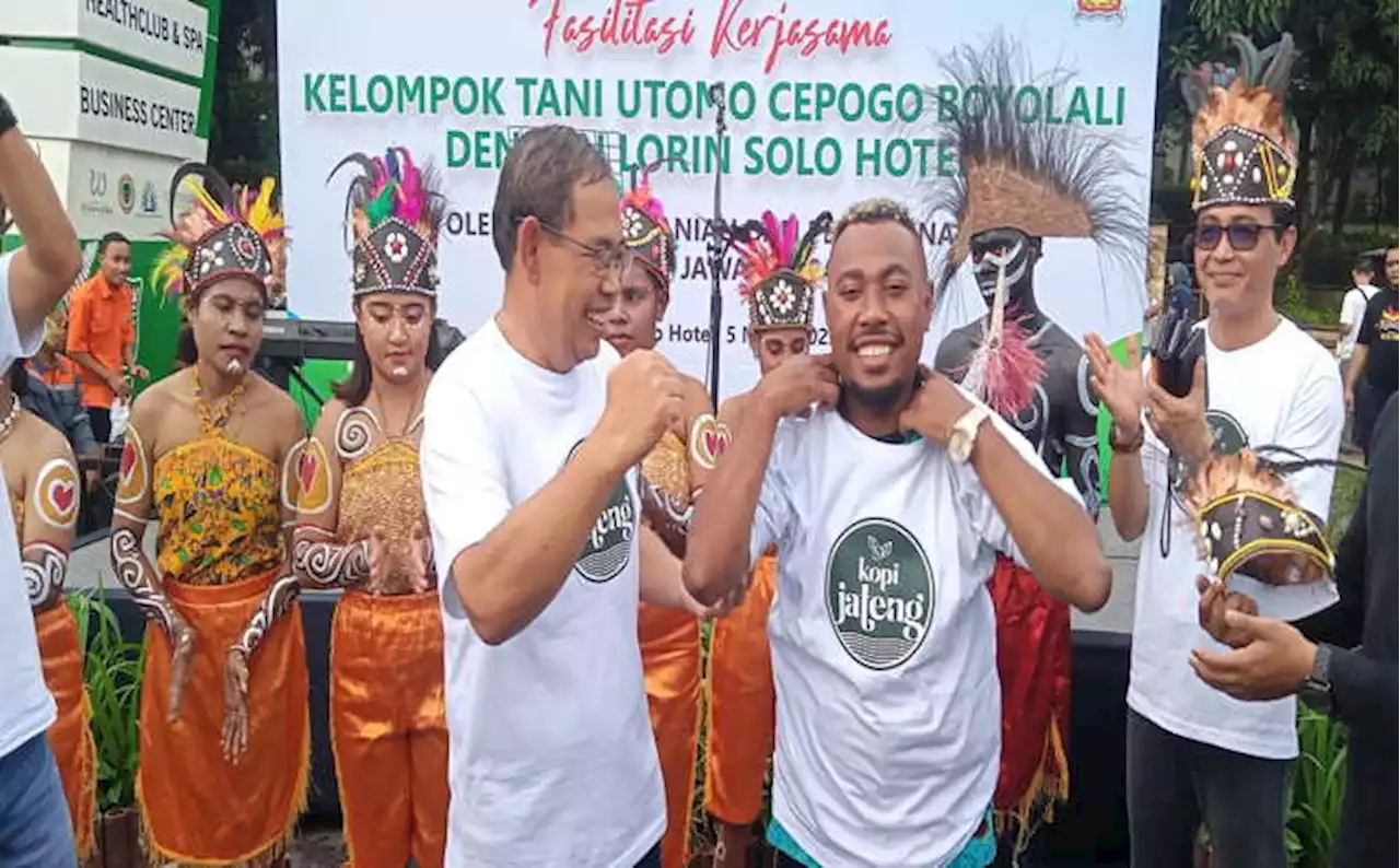 Difasilitasi Distanbun Jateng, Sayuran Petani Cepogo Masuk Lorin Solo Hotel