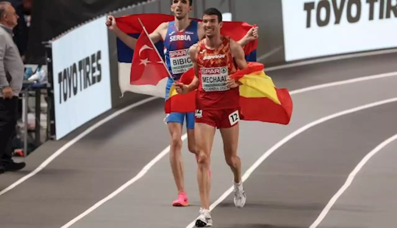 Adel Mechaal, subcampeón de Europa tras el intratable Ingebrigtsen