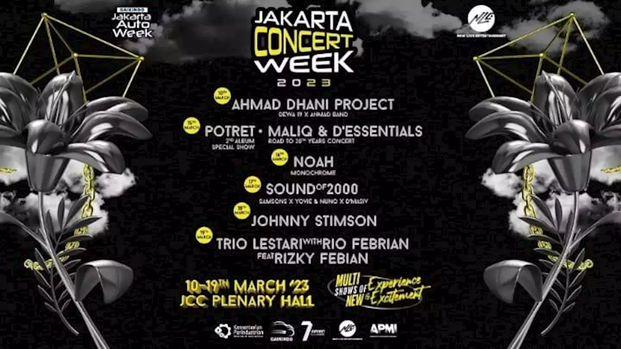 Jakarta Concert Week 2023 Hadirkan Ahmad Dhani Project hingga Johnny Stimson