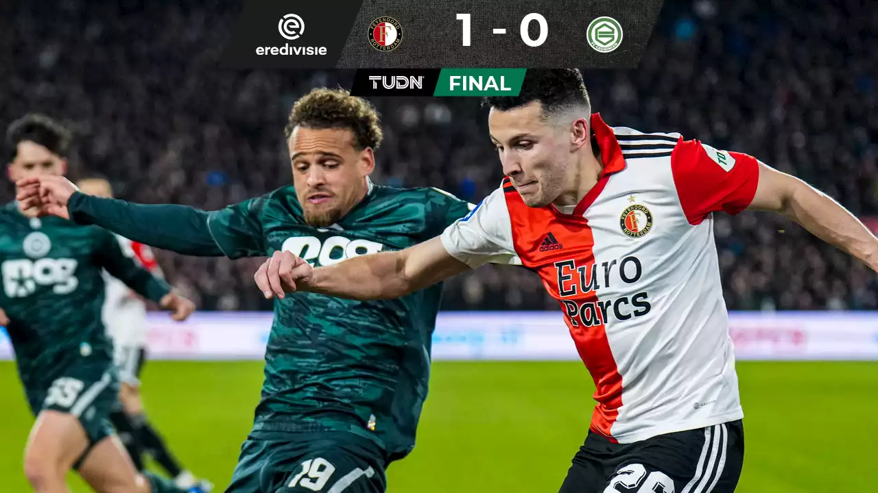 Feyenoord sufre pero vence al Groningen que se hunde en zona de descenso