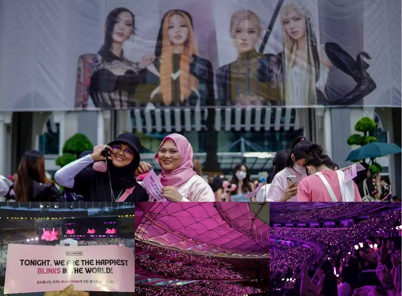 Stadium Nasional Bukit Jalil dibanjiri 60,000 peminat Blackpink