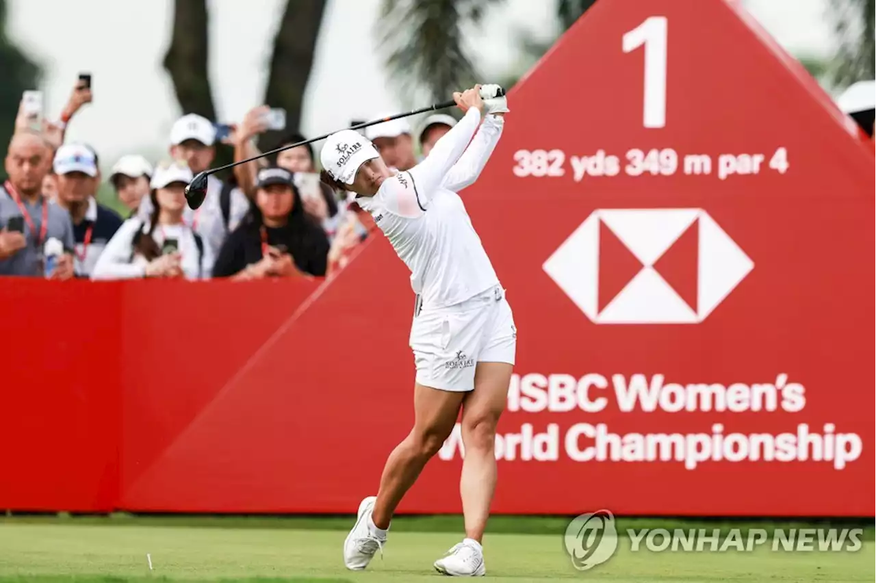 고진영, LPGA 투어 HSBC 월드챔피언십 2연패…투어 통산 14승째(종합) | 연합뉴스