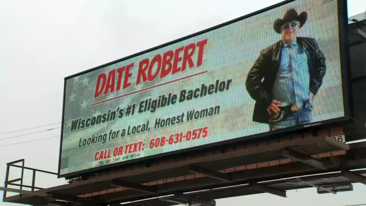 'Date Robert': Wisconsin man buys billboard to find love