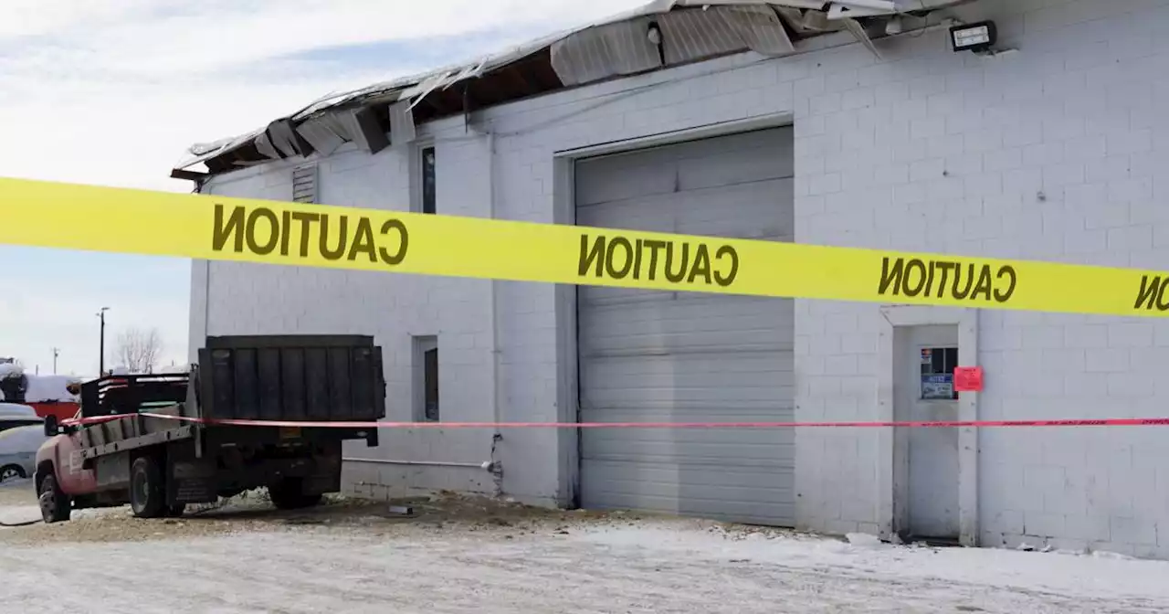 Roof of another Anchorage commercial building collapses; no one hurt