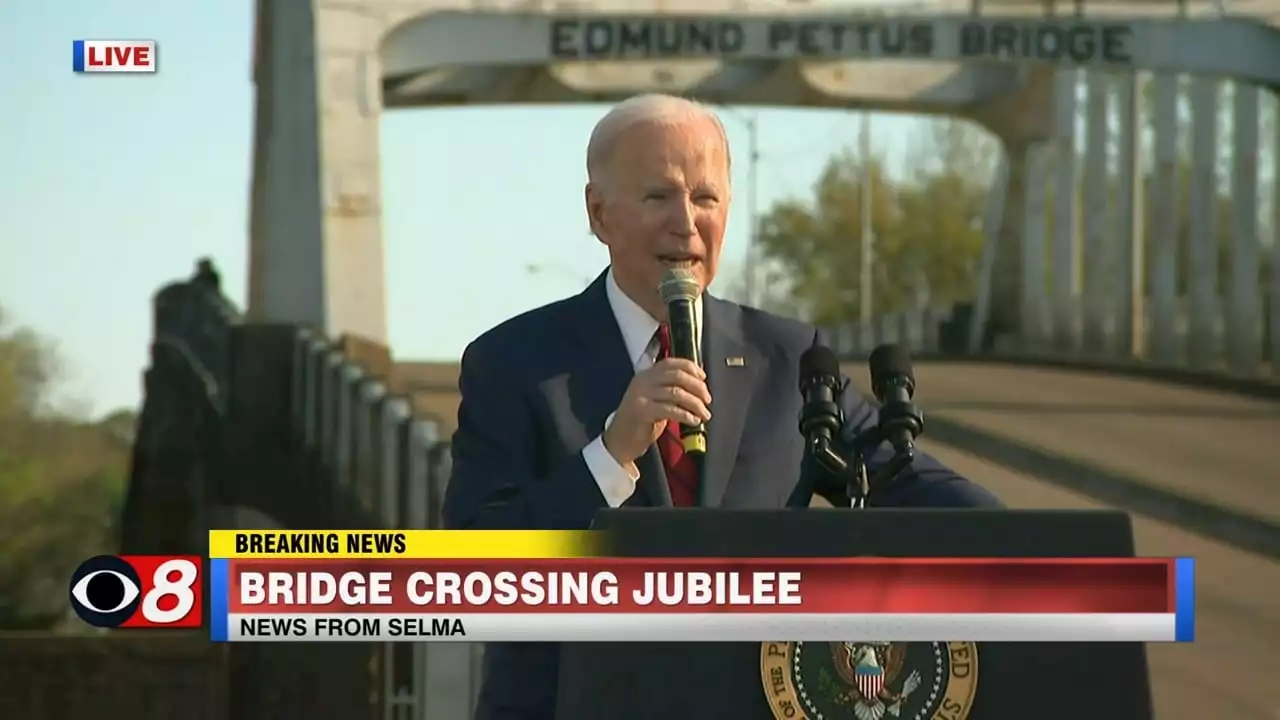 WATCH: President Biden Speaks in Selma at the Bridge Crossing Jubilee - Alabama News