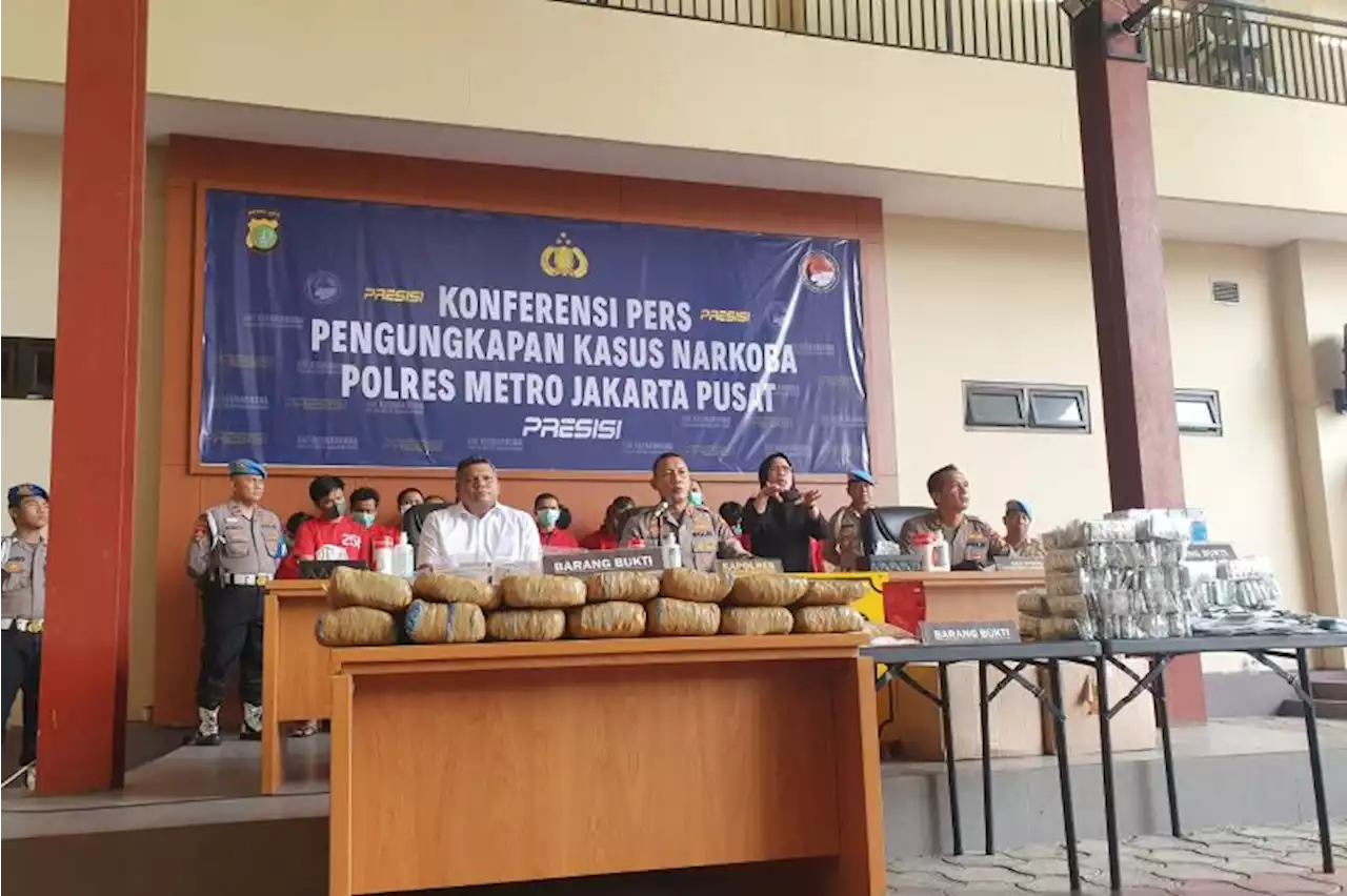 Polrestro Jakarta Pusat gagalkan peredaran susu ganja