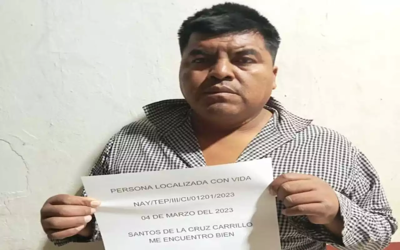 Localizan con vida a líder wixaritari de Durango