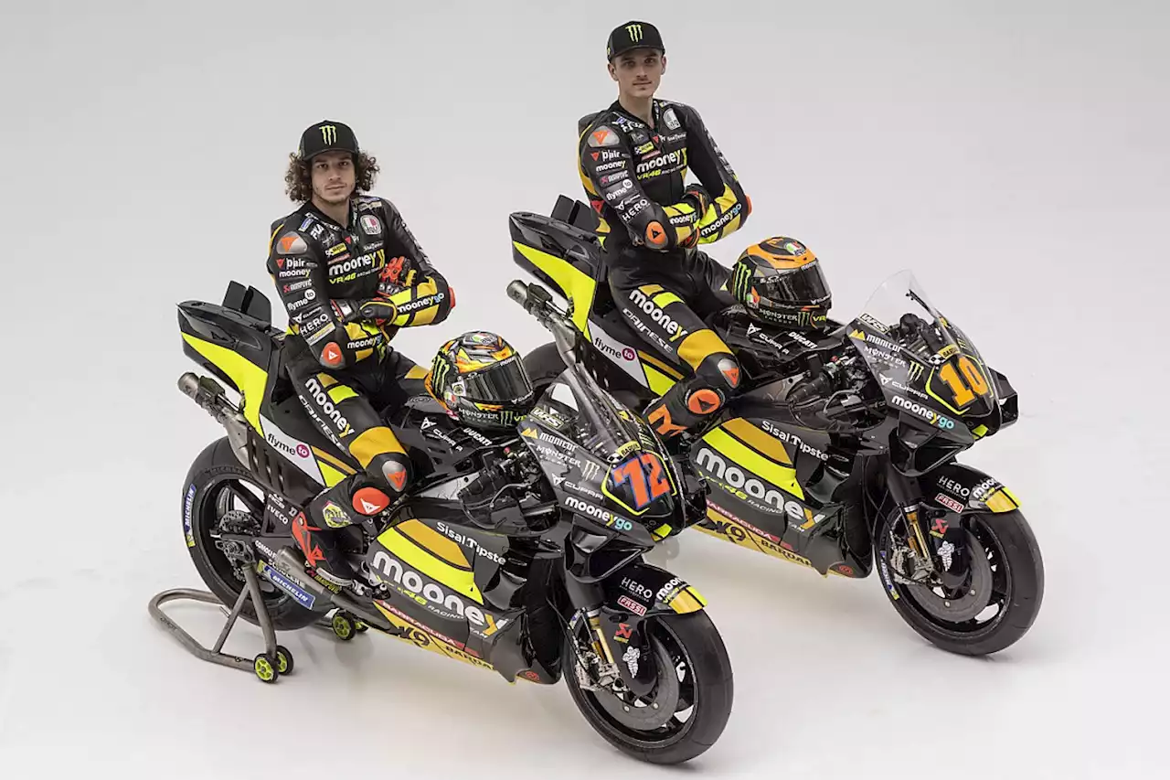 Valentino Rossi’s MotoGP team unveils 2023 livery