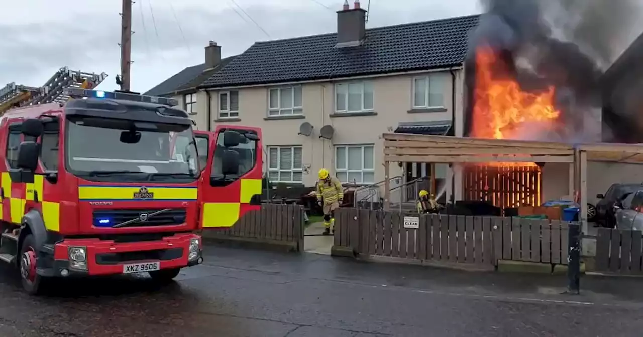 Man in 40s arrested over suspected arson attacks