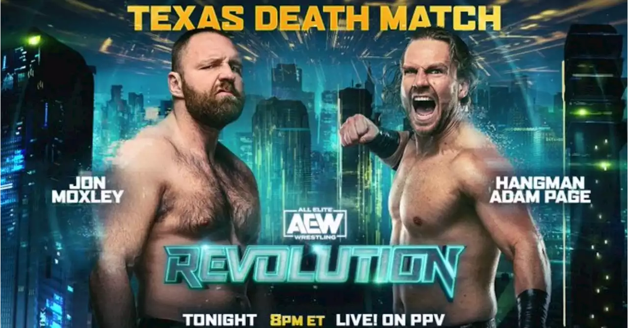 Adam Page Beats Jon Moxley in Texas Death Match at AEW Revolution