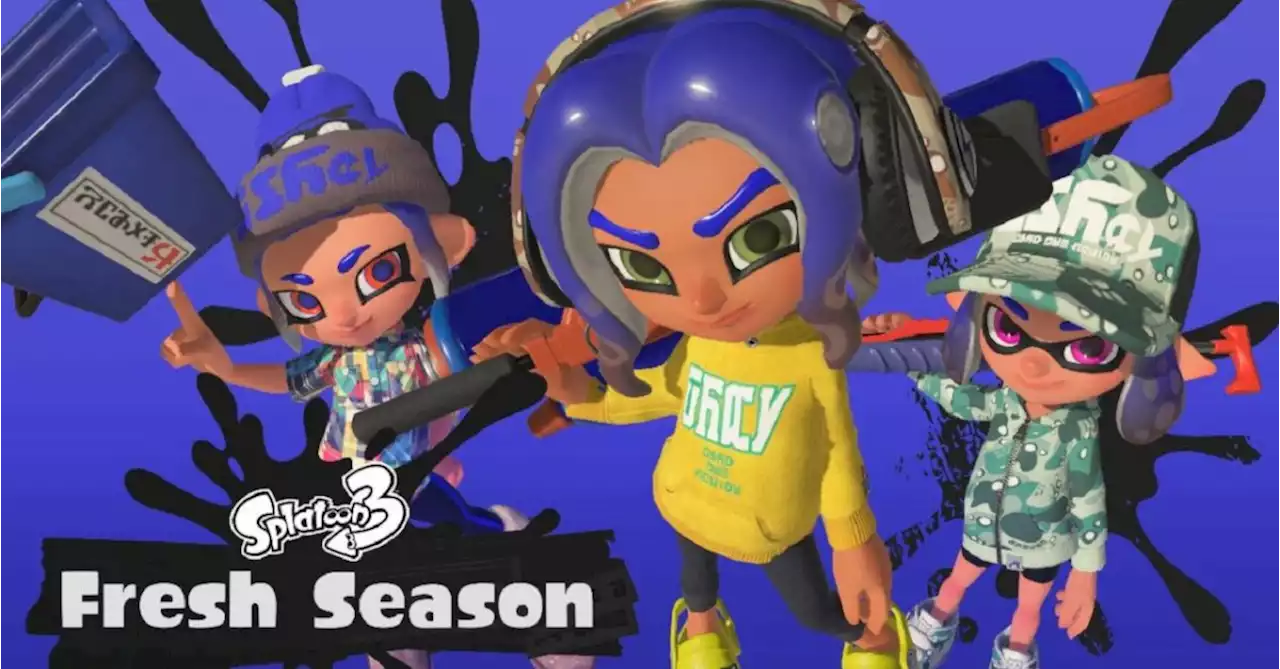 Splatoon 3 Reveals New 'Fresh Season' Content Details