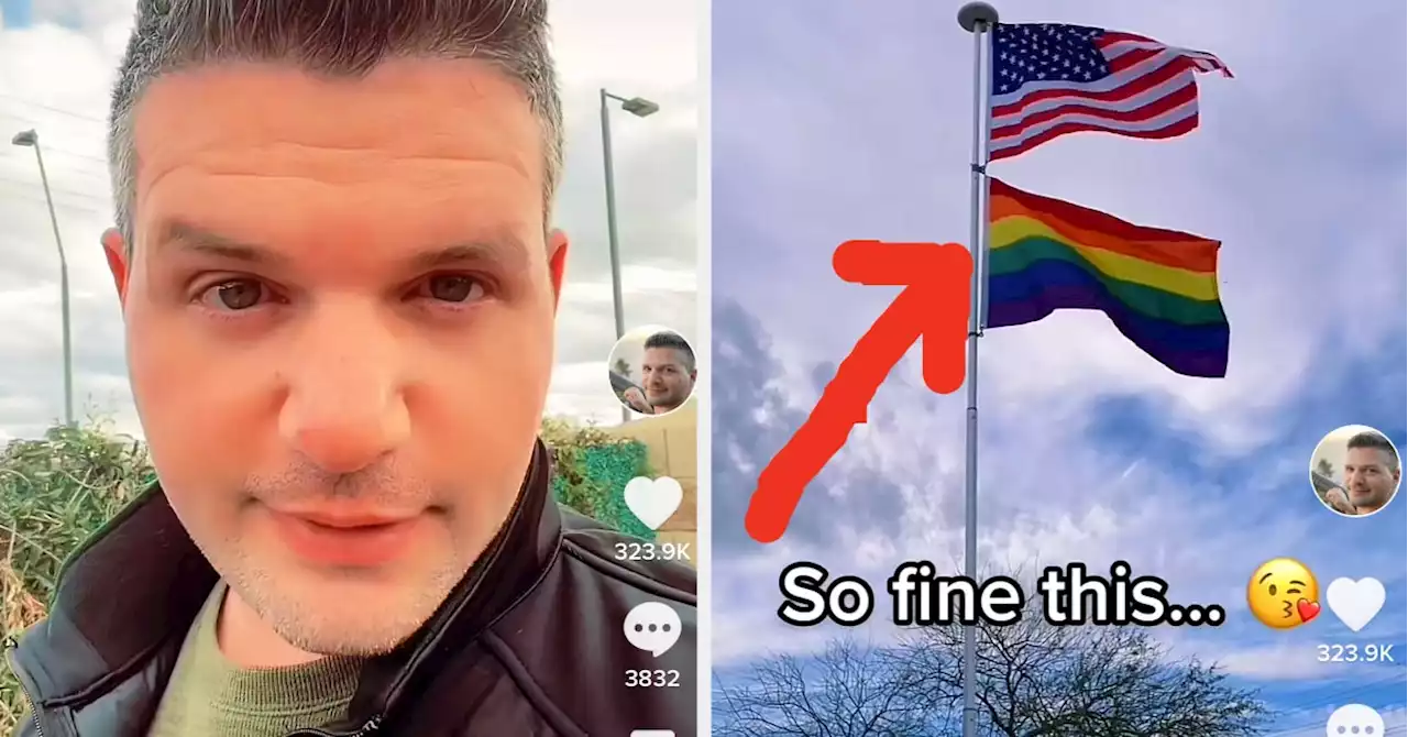 This Realtor's HOA Kept Getting On His Case About His Pride Flag, And His Response Is Perfect