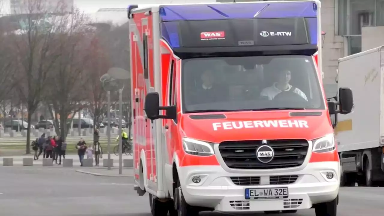 Feuerwehr testet ersten elektrischen Rettungswagen