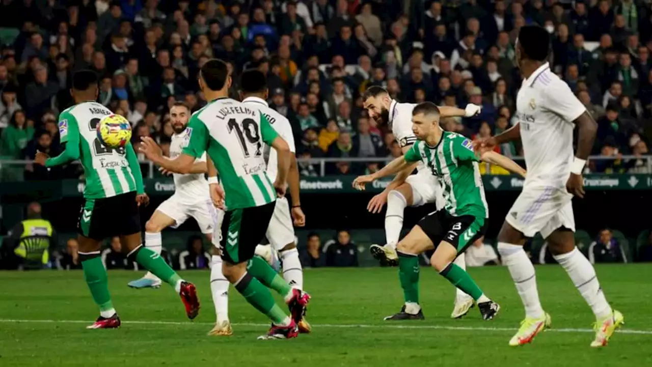 Real Madrid title hopes dented with goalless draw at Betis