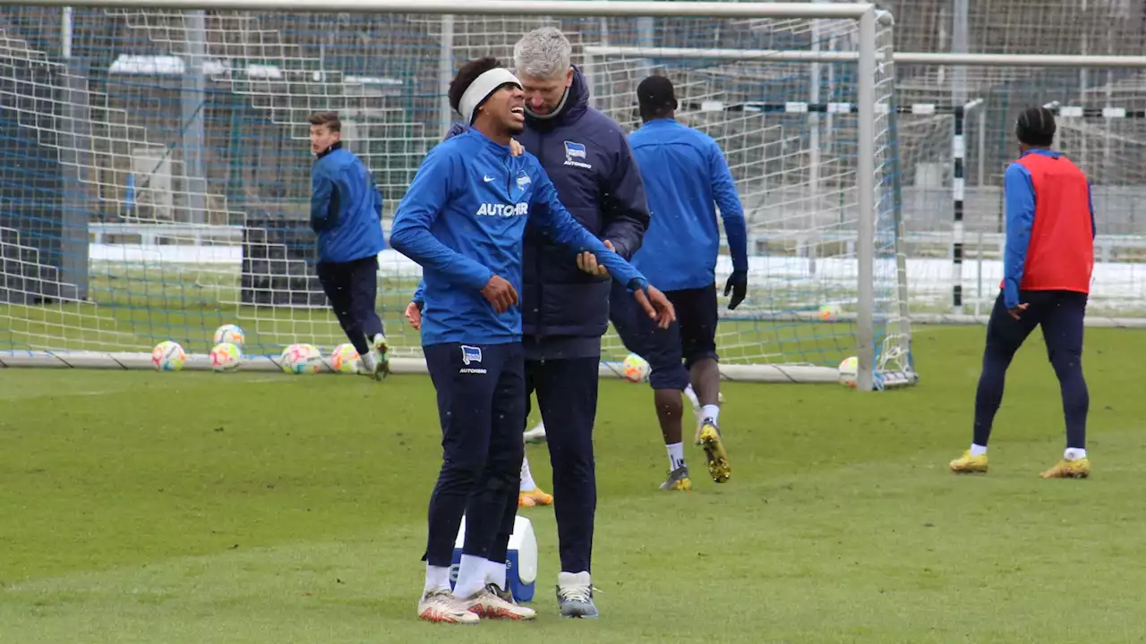 Verletzungs-Schreck! Herthas Boetius bricht Training ab