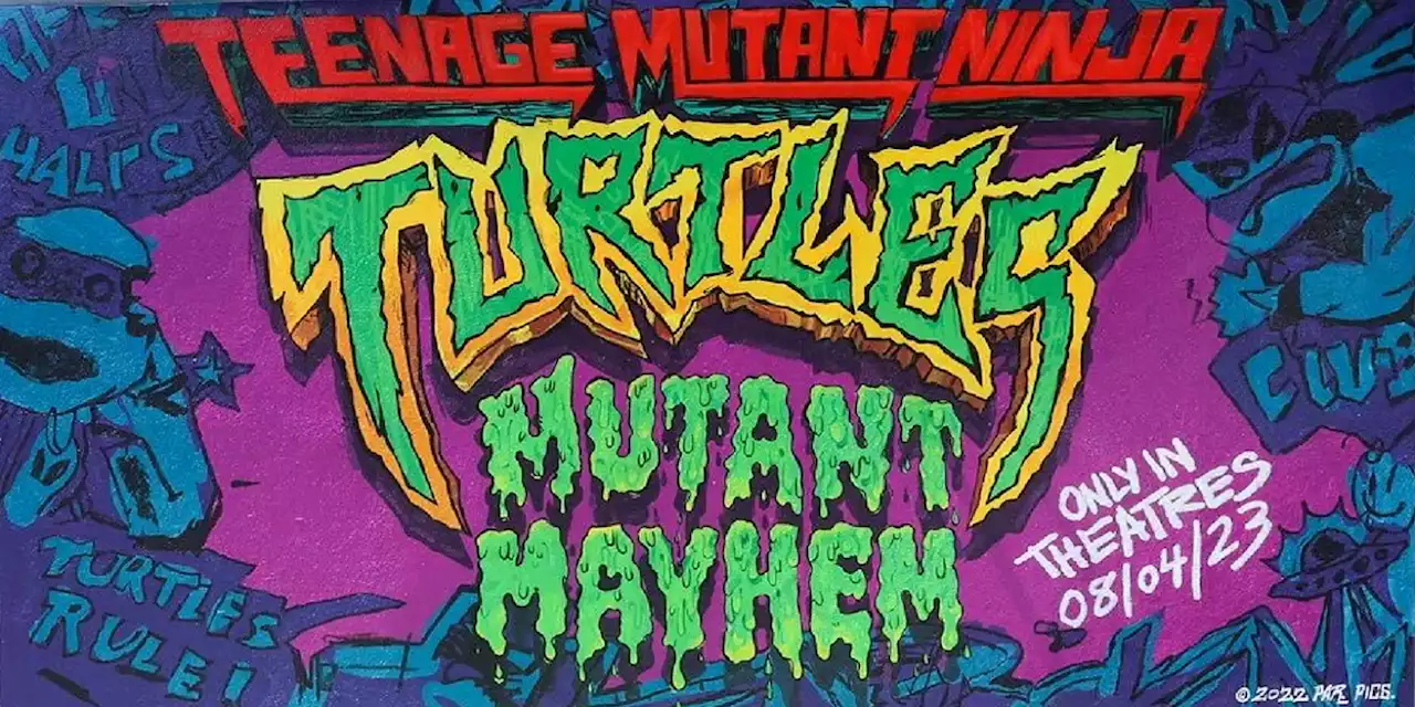 'Teenage Mutant Ninja Turtles: Mutant Mayhem' Poster Arrives With Style