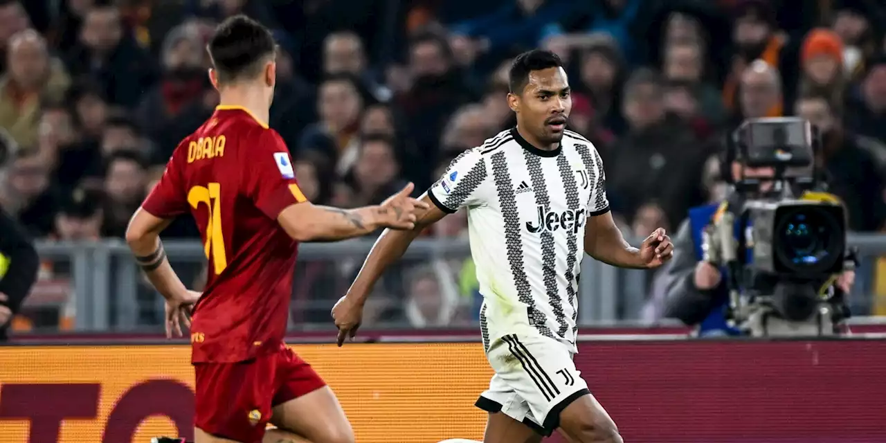 Roma-Juve, le pagelle dei bianconeri: Alex Sandro ordinato, poi va ko. Rabiot cresce, Bonucci fischiato