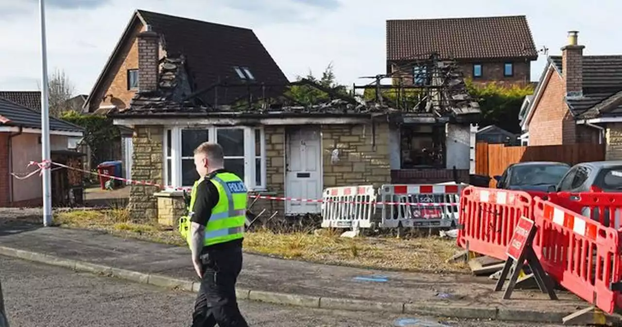 Pensioner who died in horror Falkirk house fire named as woman in hospital