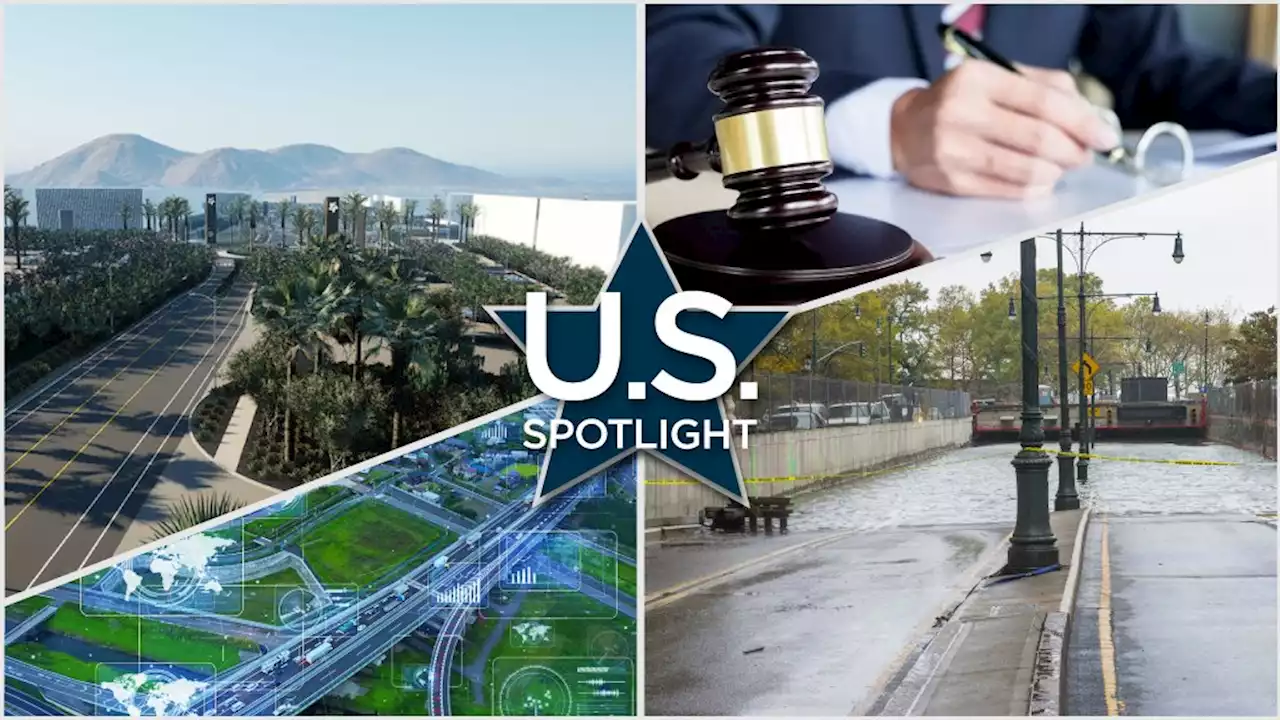 U.S. Spotlight: California logistics hub game-changer; N.Y. storm surge project troubles; drones turning dirt work to pay dirt - constructconnect.com - Daily Commercial News