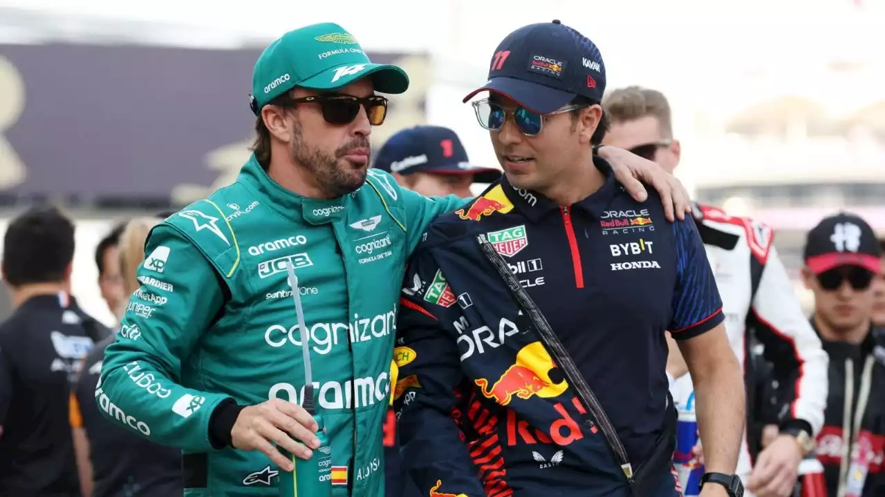 'Me tocaron': la revelación de Fernando Alonso a Checo Pérez luego del GP de Baréin