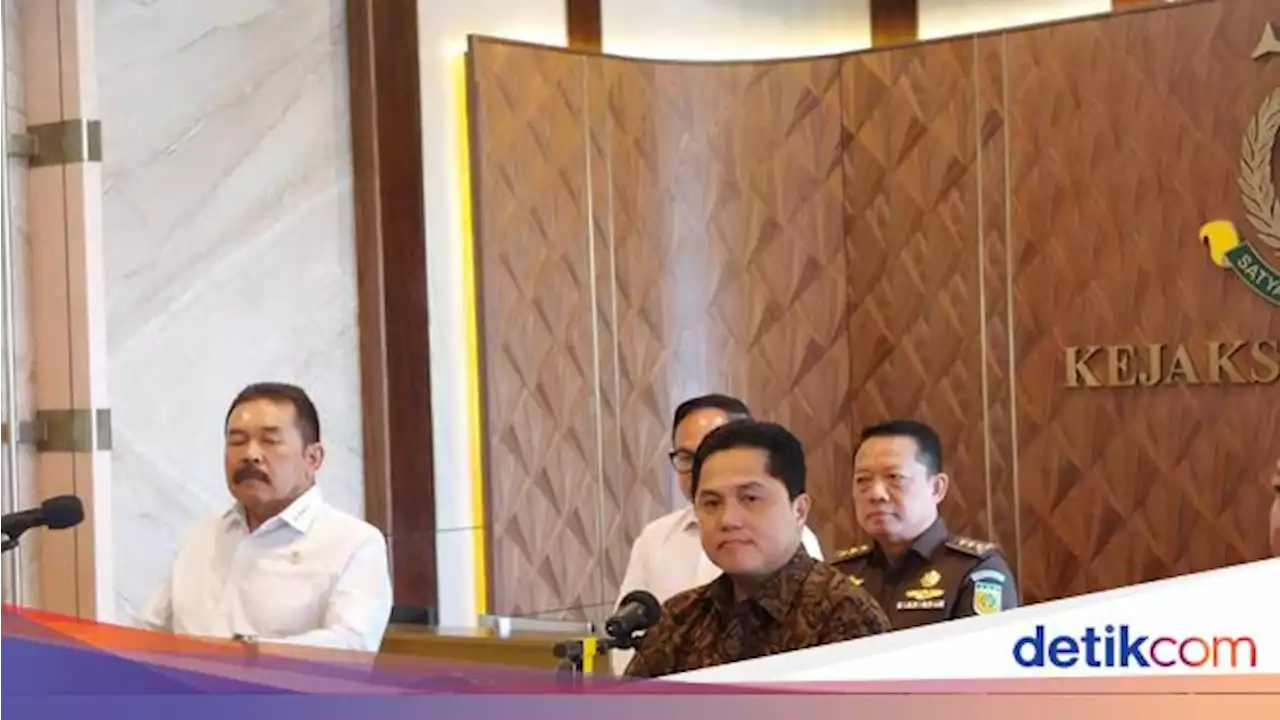 Sambangi Kejagung, Erick Thohir Laporkan Dugaan Kasus Baru Korupsi BUMN!