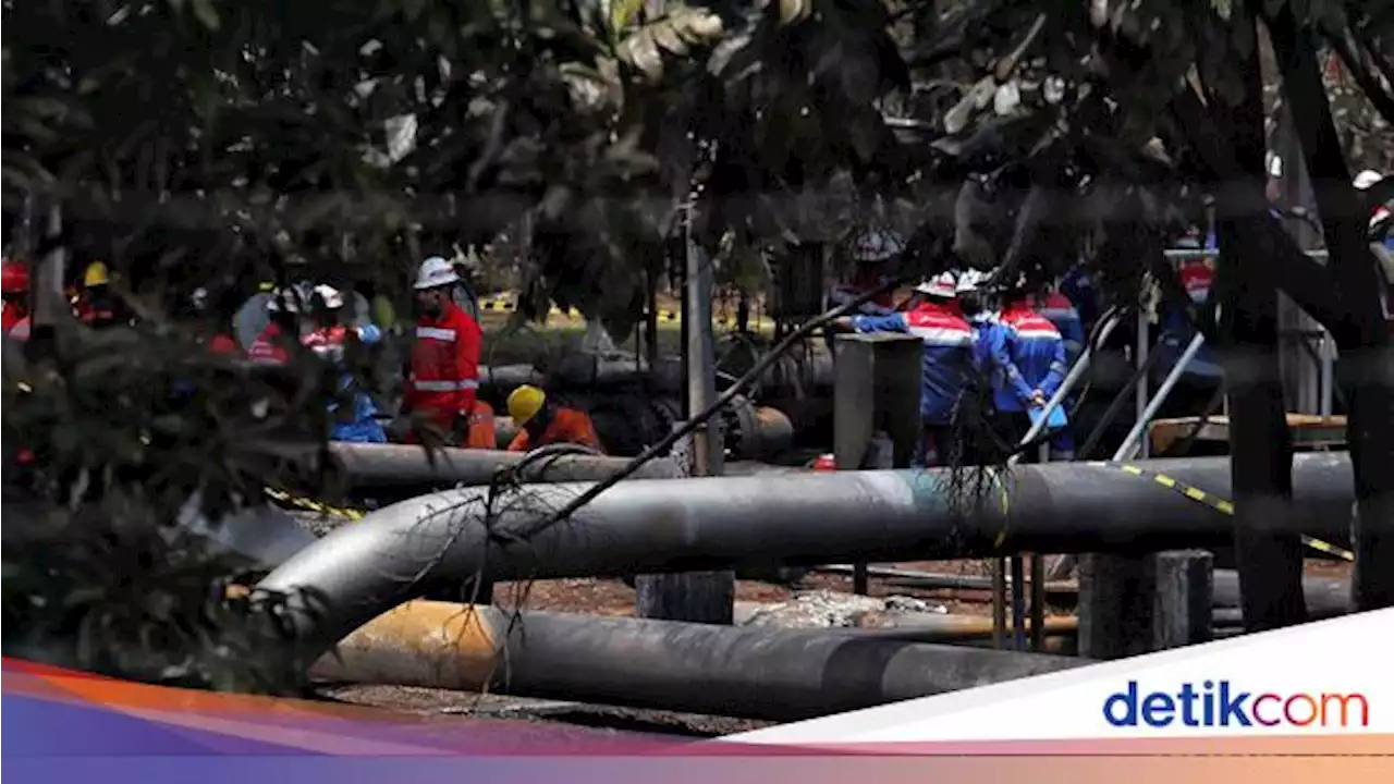 Penampakan Pipa Depo Pertamina Plumpang yang Diduga Sumber Kebakaran