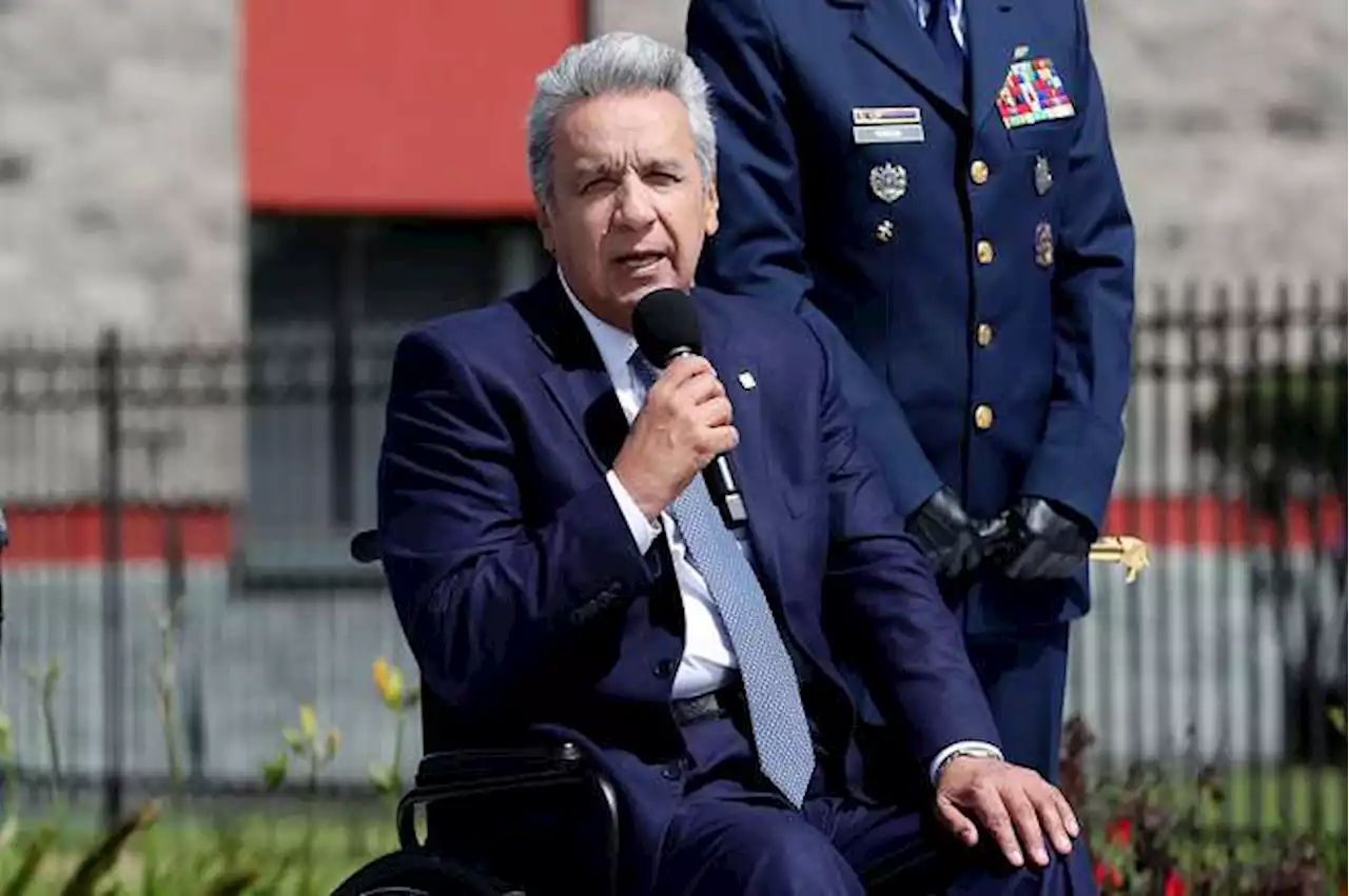 Juez dictó medidas cautelares contra el expresidente de Ecuador, Lenín Moreno