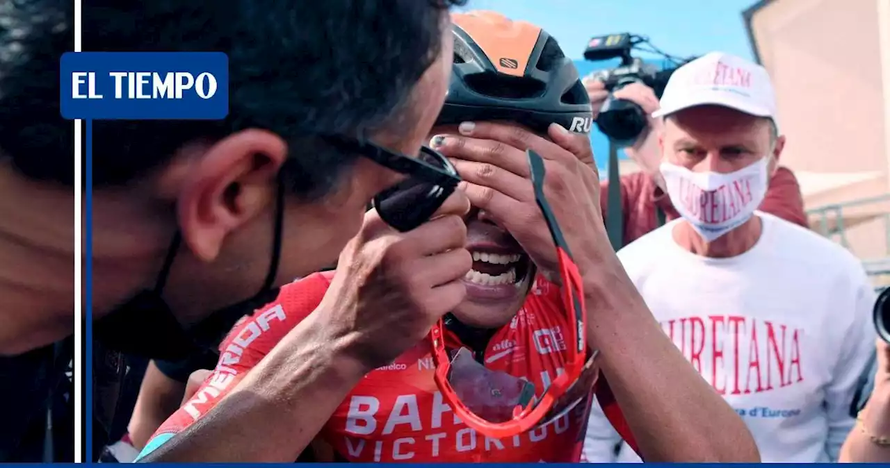 Santiago Buitrago: el mejor colombiano en la Tirreno-Adriático