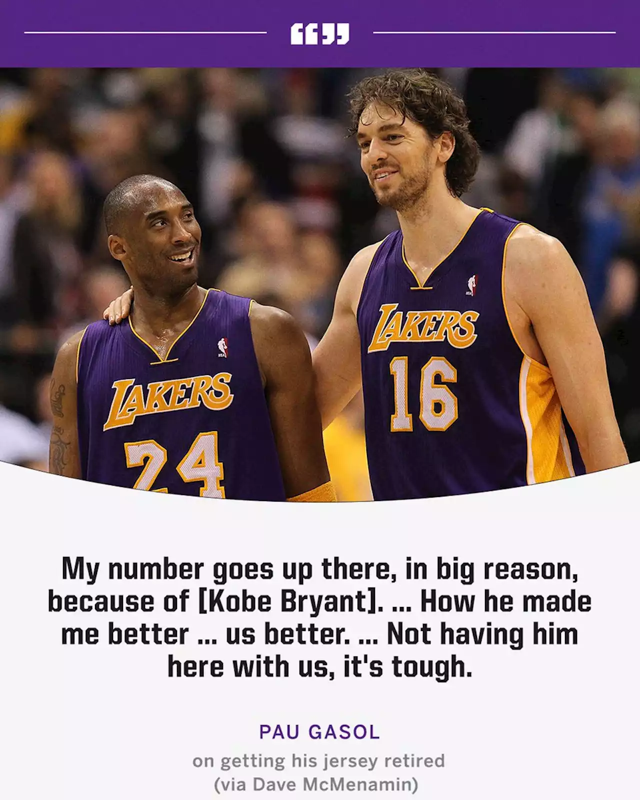 Mamba Mentality and Gasol Grit: Why Kobe and Pau are forever linked