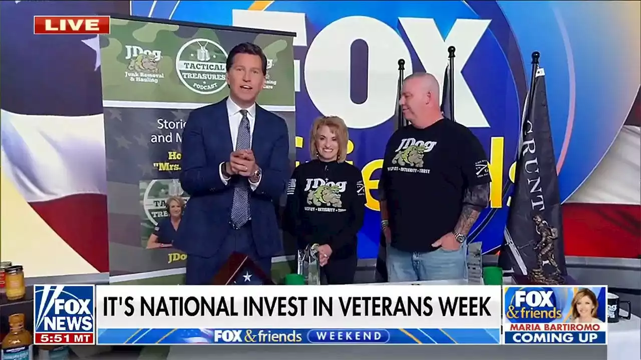 Veterans share patriotism, pride and productivity while also promoting 'military work ethic'