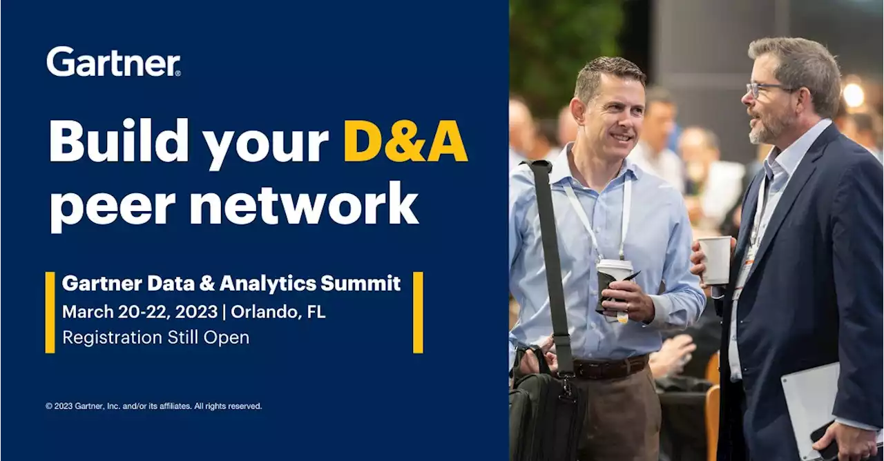 Gartner Data & Analytics Summit 2023 in Orlando, FL