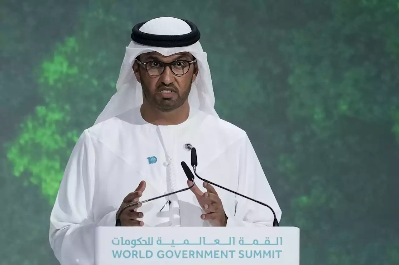 Sultan al-Jaber, COP28 president, calls for climate action