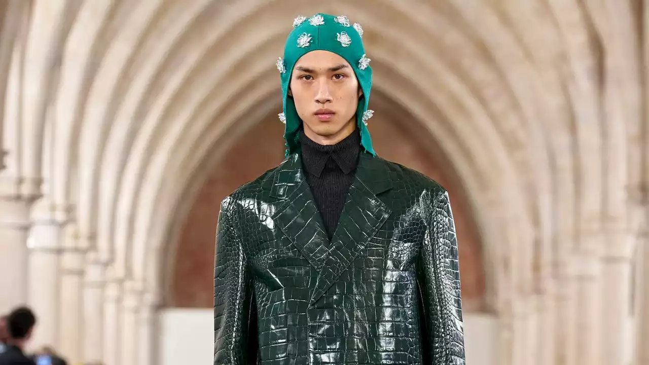 6 détails mode ultra colorés aperçus au défilé Lanvin automne-hiver 2023-2024