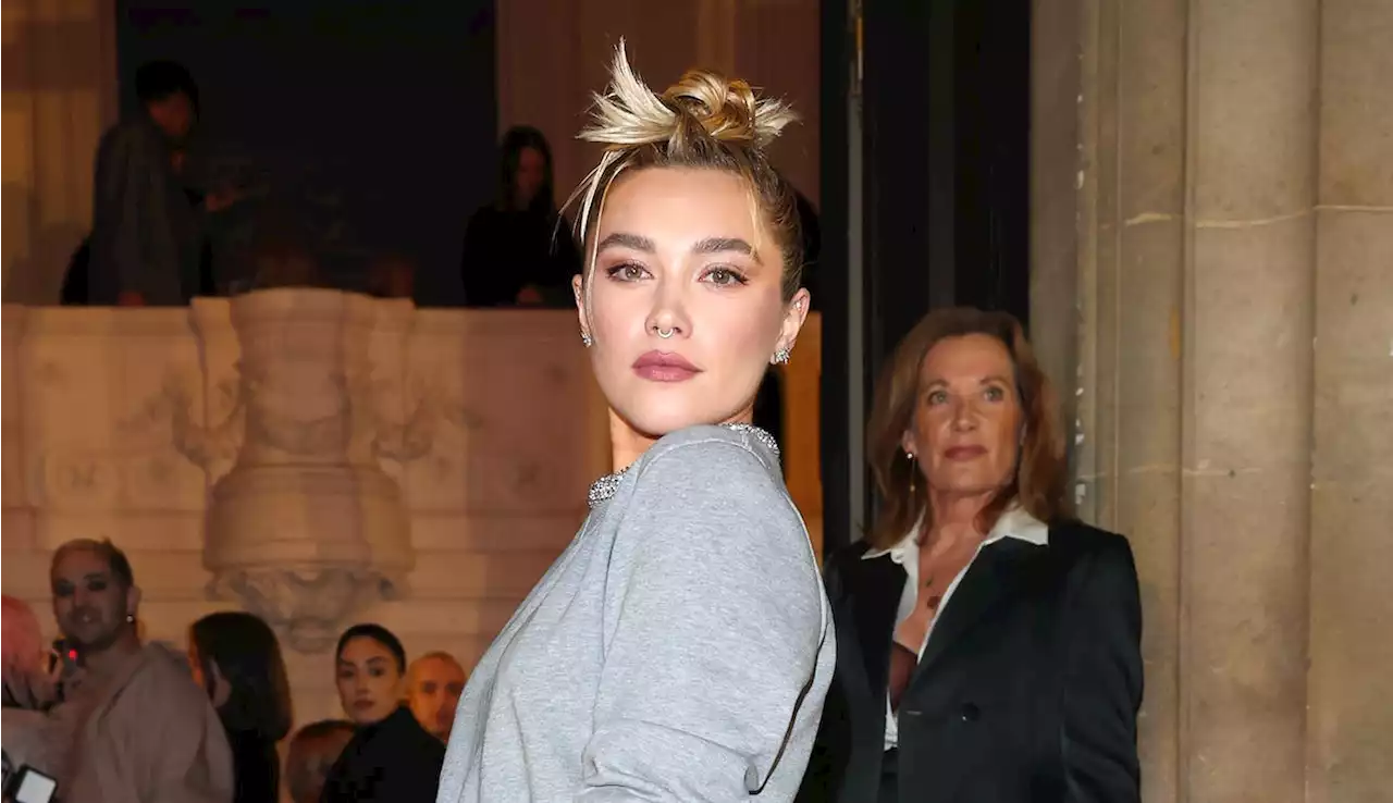 Florence Pugh Just Wore A Spectacular See-Through Skirt To Paris Fashion Week