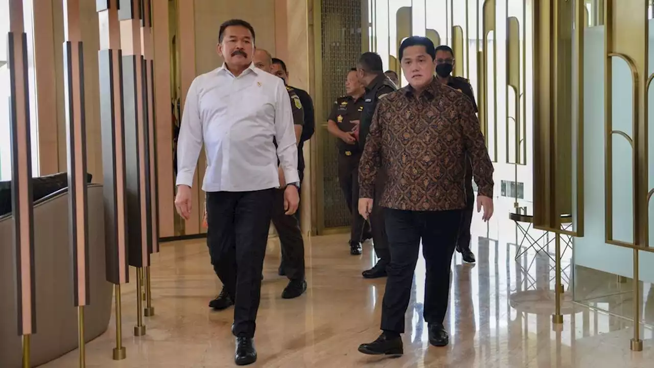 Erick Thohir Laporkan Kasus Dugaan Korupsi di BUMN kepada Jaksa Agung