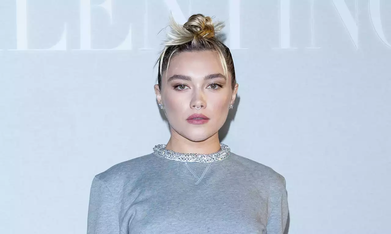 Florence Pugh stuns in see-through skirt at Valentino's Paris Fashion Week show