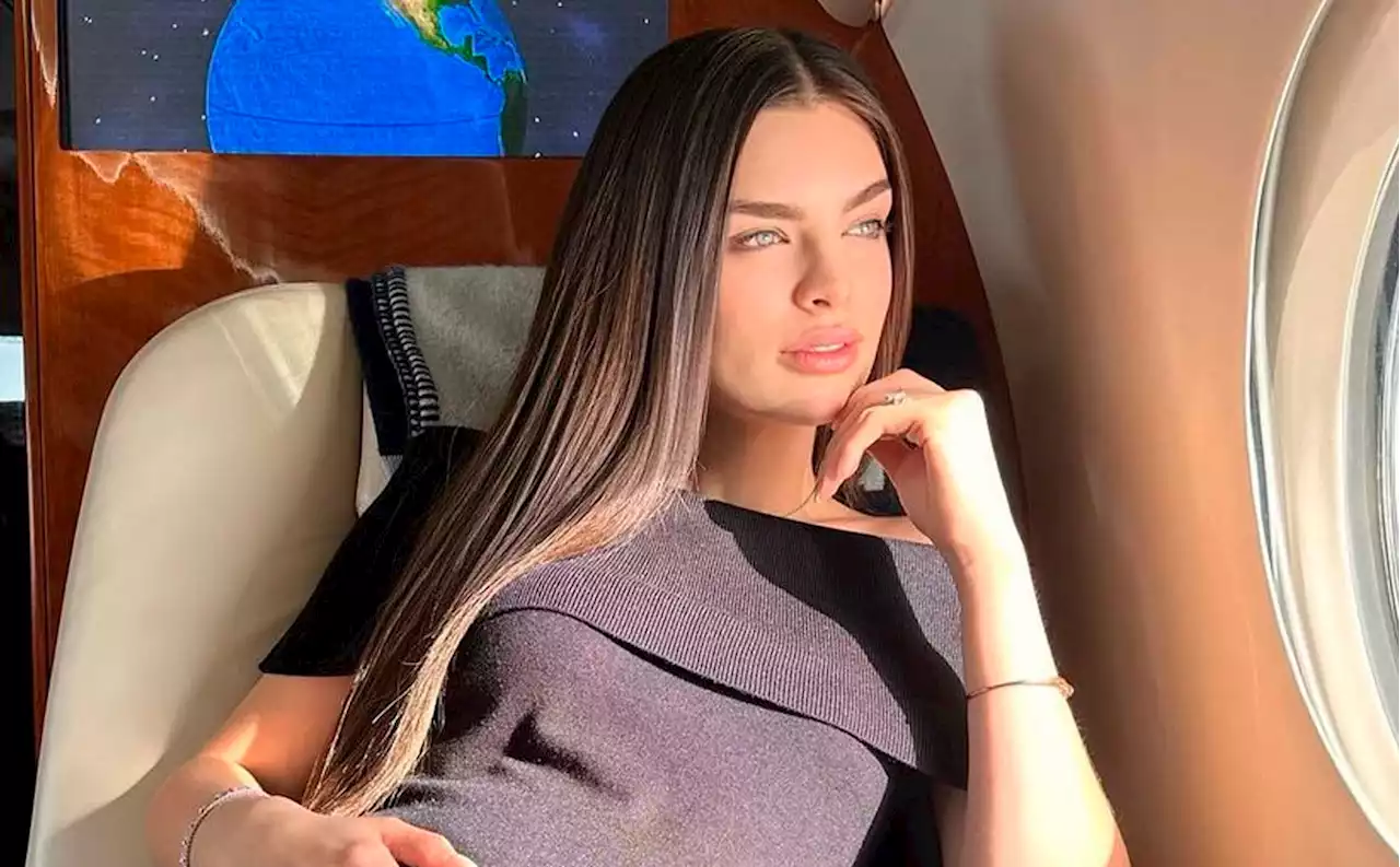 Desde las alturas, Nadia Ferreira, esposa de Marc Anthony, presume su baby bump