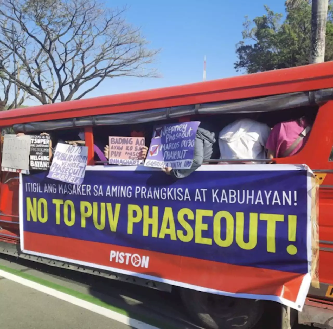 On first day of transport strike: Piston calls for traditional jeepney rehab, not phaseout