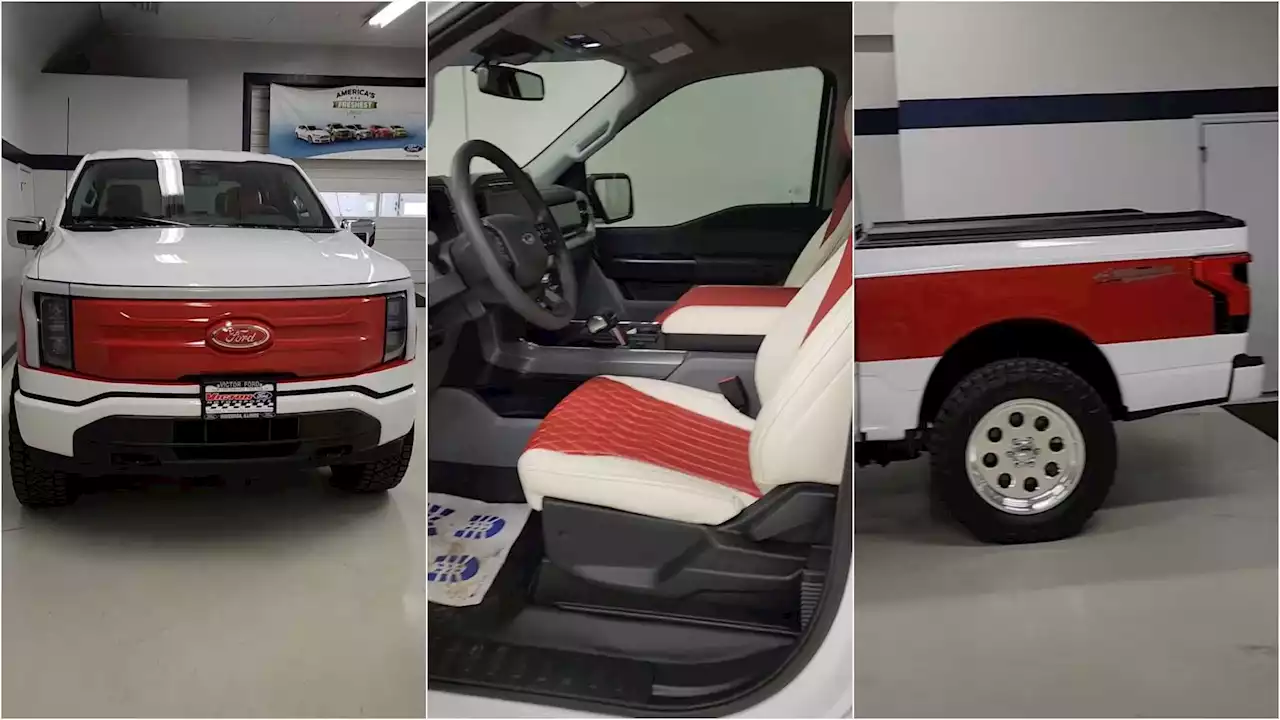 Check Out This Fully Upfitted Ford F-150 Lightning Pro Work Truck