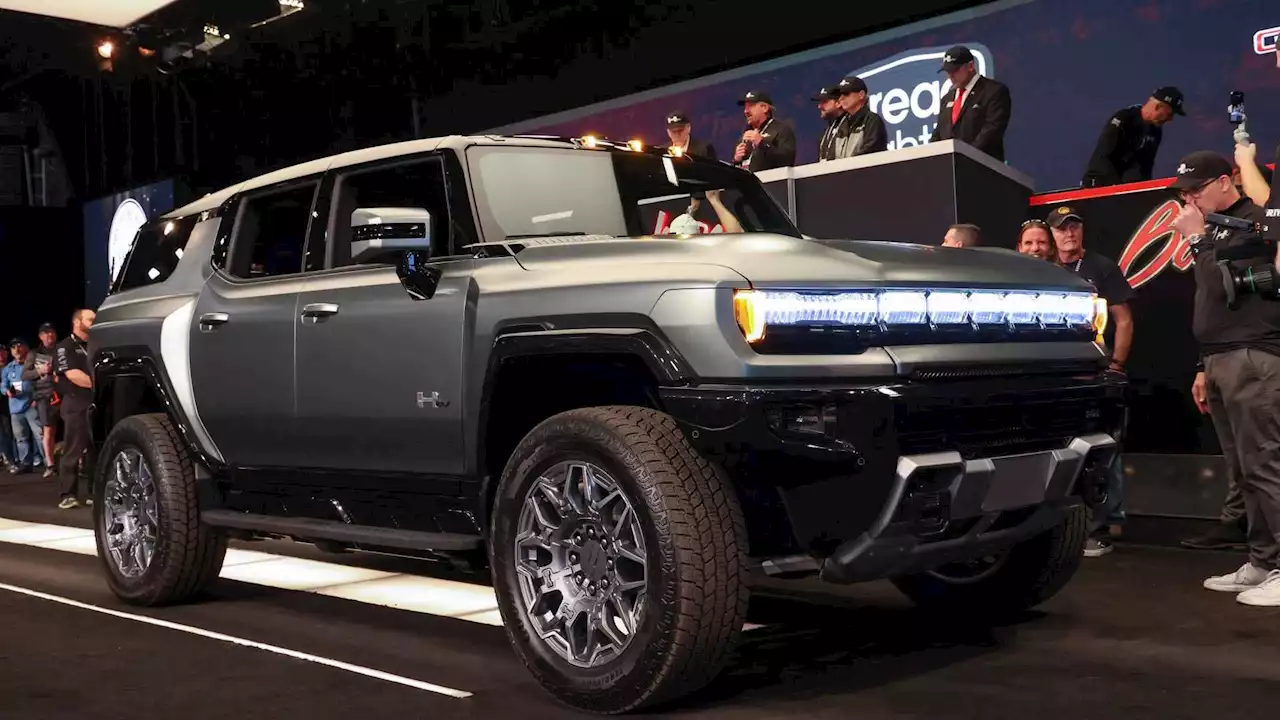 Hummer EV SUV VIN #1 On The Market Again Just 1 Month After Selling For $500,000