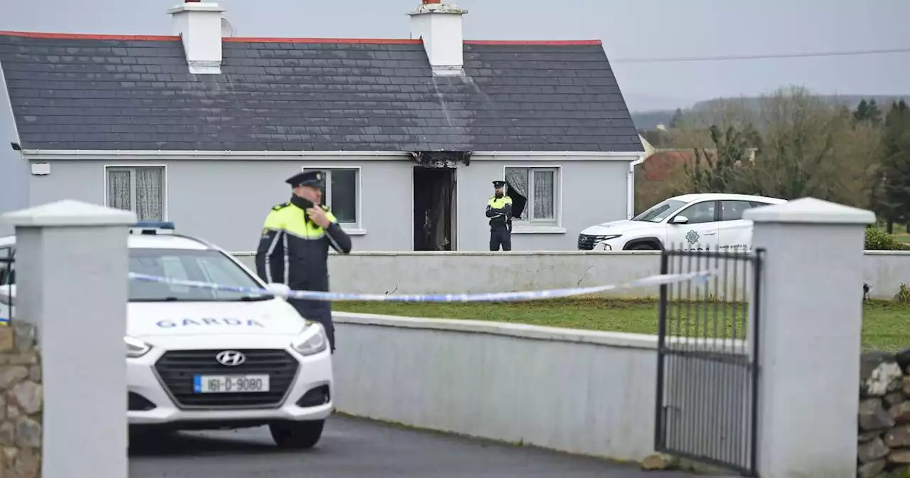 Man arrested on suspicion of murder after body found in burning Castlebar house