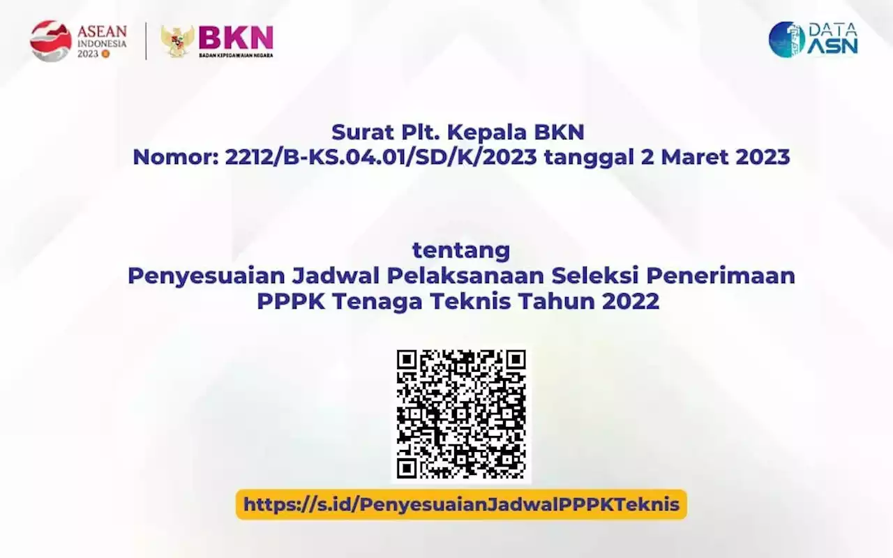 Pengumuman Penting dari BKN untuk Peserta PPPK Tenaga Teknis, 11 Hari Lagi, Siapkan Diri